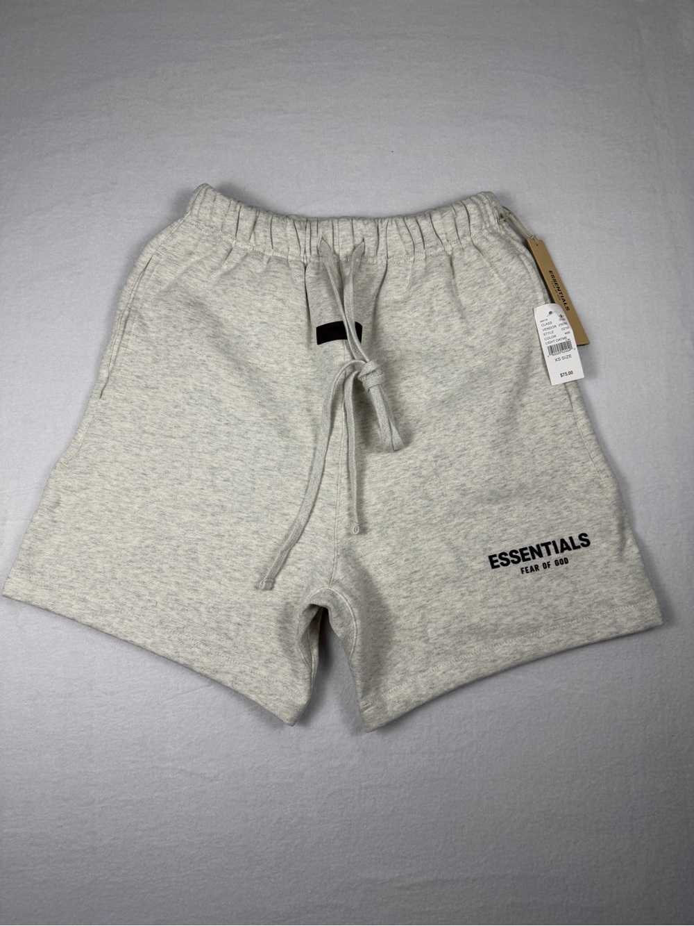 Fear of God ESSENTIALS Men's Cream Terry Shorts size XS